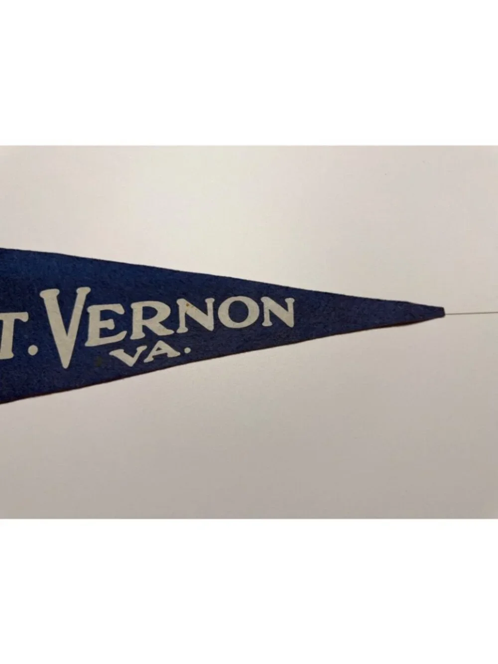 Vintage Mt. Vernon. Va pennant